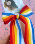 BALLET CLIP: citrus knit stripe