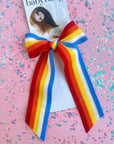 BALLET CLIP: citrus knit stripe