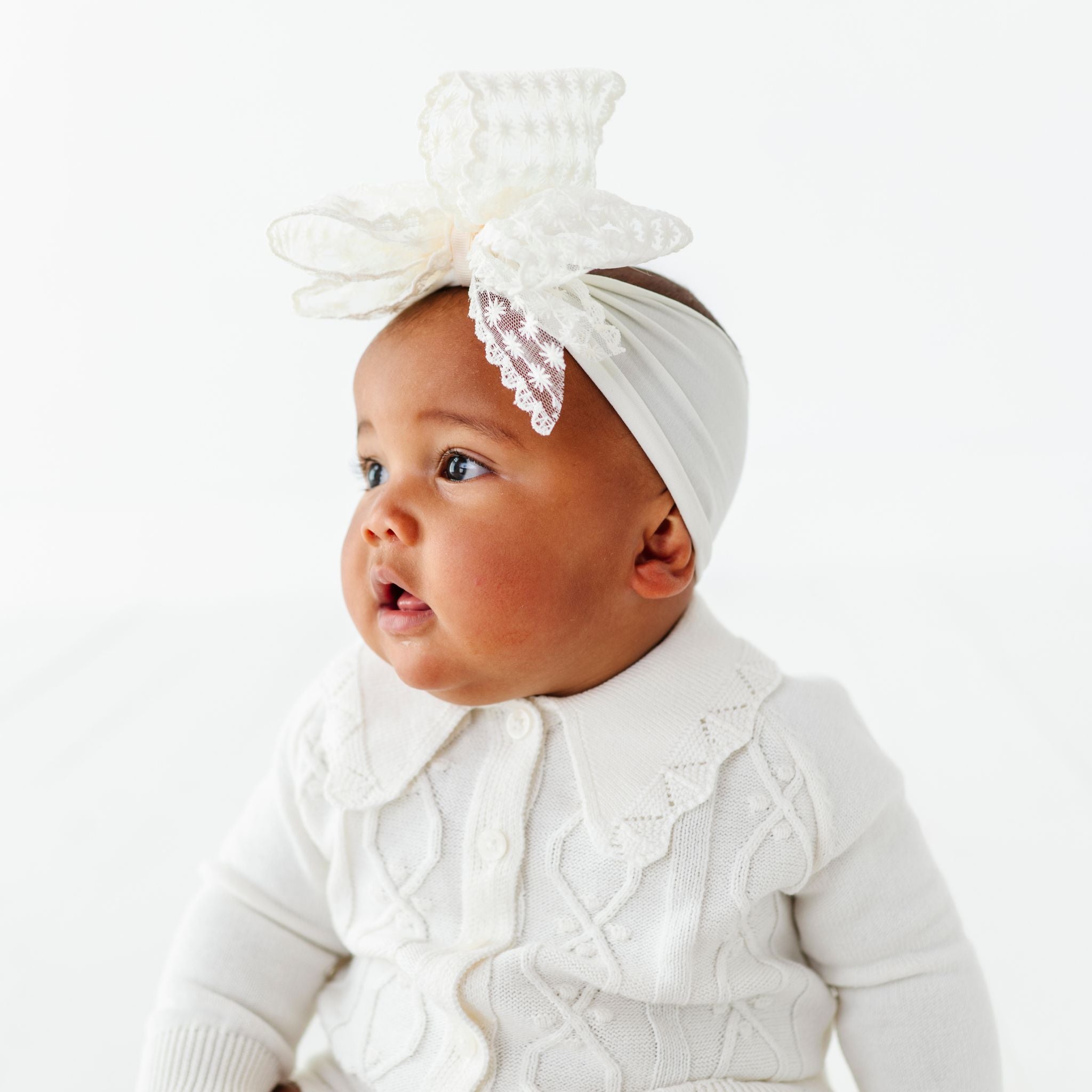 AM1406 Baby ribbon tops Ivory アイボリー AM1406 Baby ribbon tops Ivory アイボリー - メルカリ