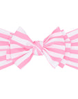 SPLASH SWIM FAB: neon pink stripe
