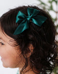 2pk Satin Baby Bloom Clips