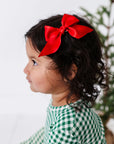 2pk Satin Baby Bloom Clips