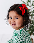 2pk Satin Baby Bloom Clips