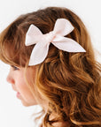 2pk Satin Baby Bloom Clips