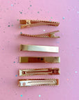 6-Pack of Gold Clips: LARGE