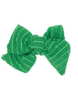 BLOOM CLIP: green shabby stripe