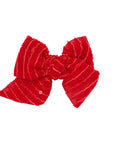 BLOOM CLIP: red shabby stripe
