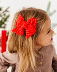 BLOOM CLIP: red shabby stripe