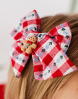 BLOOM CLIP: yuletide plaid