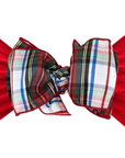 CLASSIC BOW: holiday plaid