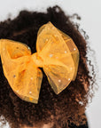 TULLE FAB® CLIP: orange moon