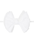 LAYERED FAB® SKINNY: white dot tulle