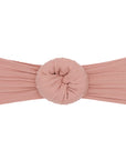 SWEATER BUN: rose gold