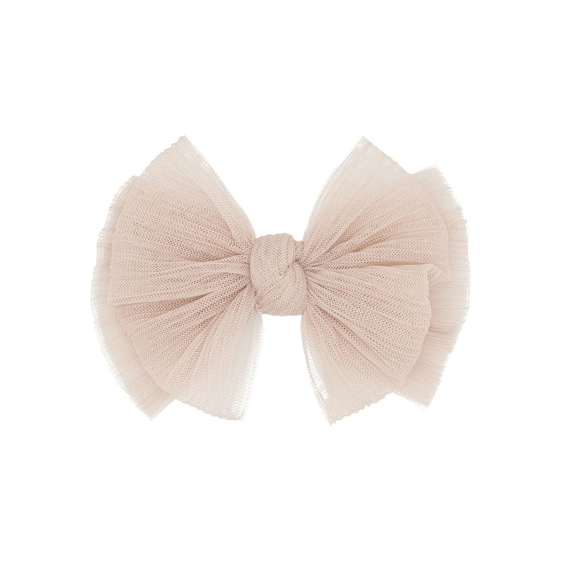 TULLE FAB® CLIP: pleated blush