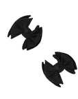 2 Pack Spandex/Nylon Baby Fab Clips One Size: black-Baby Bling Bows
