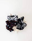 Soft Nylon Headband Printed Fab Style One Size: skull n rose-Baby Bling Bows