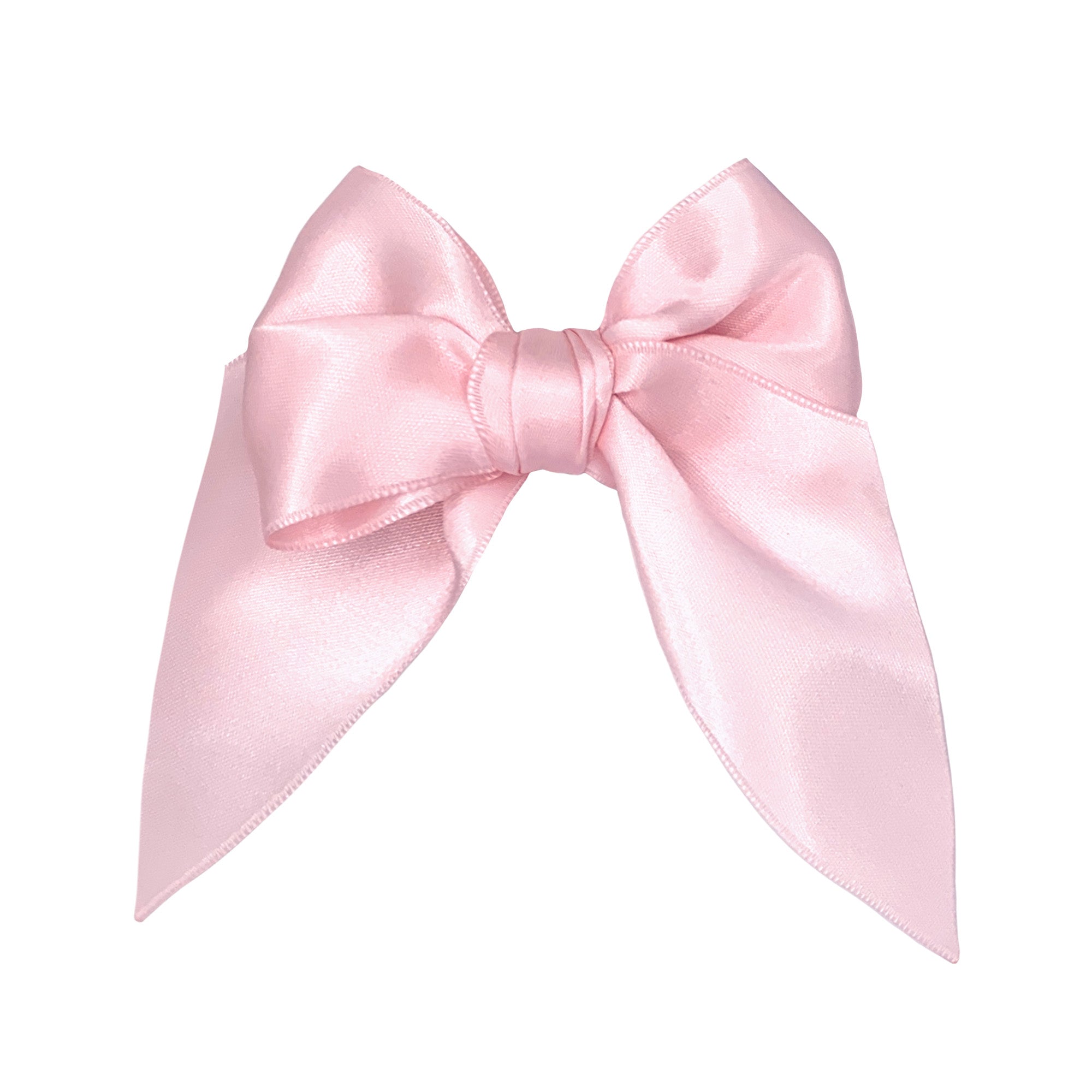 Baby Bling Bows Satin Belle Clip: Pink