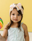 PATTERNED KNOT: circus stripe