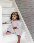 VELVET FAB SKINNY: blush/crushed medallion-Baby Bling Bows