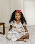 Soft Nylon/Spandex Dot Pattern Headband SHAB-BOW-LOUS One Size: terracotta dot-Baby Bling Bows