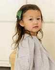 2 Pack Spandex/Nylon Baby Fab Clips One Size: petal-Baby Bling Bows