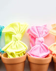 Soft Nylon/Spandex Headband Fab-BOW-Lous Style One Size: neon pink-a-boo-Baby Bling Bows