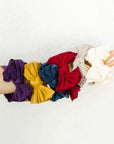 Soft Nylon/Spandex Headband Fab-BOW-Lous Style One Size: navy-Baby Bling Bows