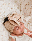 FAB-BOW-LOUS: blush-Baby Bling Bows