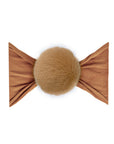 LUXE FUR POM: camel