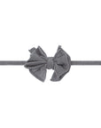 METALLIC BABY FAB SKINNY: silver