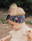 Soft Printed Nylon Headband KNOT One Size: dancing skeleton-Baby Bling Bows