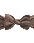 PRINTED KNOT: touchdown-Baby Bling Bows