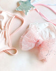 TULLE FAB: princess pink-Baby Bling Bows