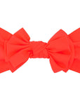 Soft Nylon/Spandex Headband Splash Fab Style One Size: red hot-Baby Bling Bows