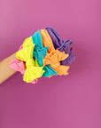 Soft Nylon/Spandex Headband Fab-BOW-Lous Style One Size: neon safety yellow-Baby Bling Bows