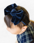 VELVET FAB® SKINNY: navy glitter
