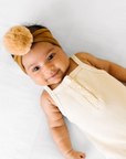 LUXE FUR POM: camel