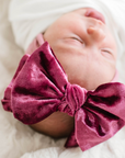 VELVET FAB: crushed mauve