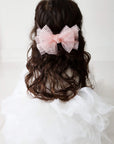 TULLE FAB CLIP: princess pink-Baby Bling Bows