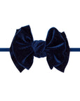 VELVET FAB® SKINNY: navy glitter