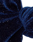 VELVET FAB® SKINNY: navy glitter