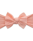 KNOT:  seashell pink-Baby Bling Bows
