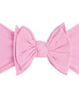 Soft Nylon/Spandex Headband Fab-BOW-Lous Style One Size: neon pink-a-boo-Baby Bling Bows