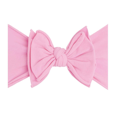 Soft Nylon/Spandex Headband Fab-BOW-Lous Style One Size: neon pink-a-boo-Baby Bling Bows