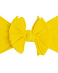 FAB-BOW-LOUS: canary-Baby Bling Bows