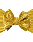 VELVET FAB: crushed medallion-Baby Bling Bows