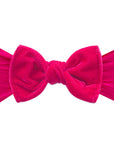 VELVET KNOT: fuchsia