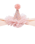 NOVELTY: birthday hat-Baby Bling Bows
