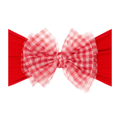 TULLE FAB: cherry gingham / cherry