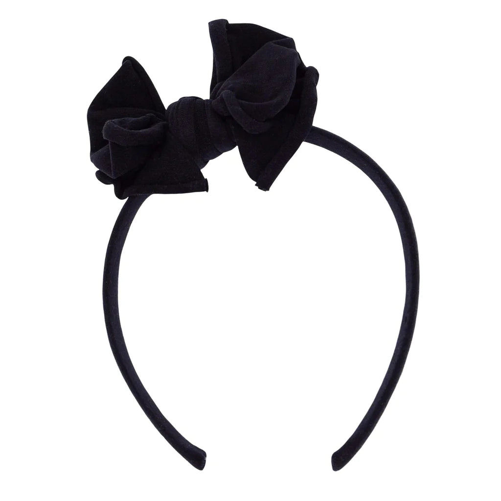 Classic Elegance: Black Baby Headbands for Every Occasion